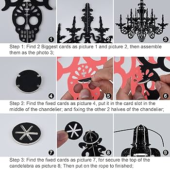 Amazon.co.jp: MIAHART ハロウィン お化け屋敷 吊り下げ装飾 14